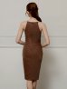 ブラウン　モデル：あみ　身長：163cm　着用サイズ：XSサイズ