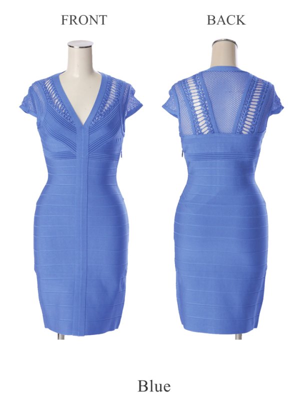 画像3: 【Jessica/ジェシカ】 バンテージ/ ストレッチ/ タイトミニ/ ミニドレス/ キャバドレス【HC03】