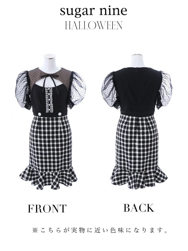 画像12: 【SALE!!】【即日発送】ブラックマウスコスプレ/ワンピースコスプレ【sugar nineハロウィン2点セット】【S-Lサイズ/1カラー】[OF01]