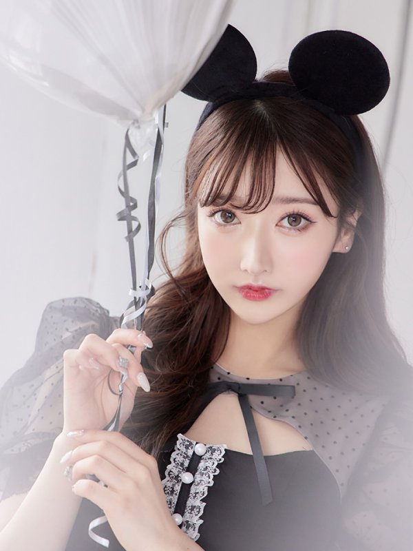 画像9: 【SALE!!】【即日発送】ブラックマウスコスプレ/ワンピースコスプレ【sugar nineハロウィン2点セット】【S-Lサイズ/1カラー】[OF01]