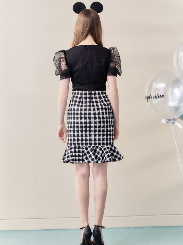 画像6: 【SALE!!】【即日発送】ブラックマウスコスプレ/ワンピースコスプレ【sugar nineハロウィン2点セット】【S-Lサイズ/1カラー】[OF01]