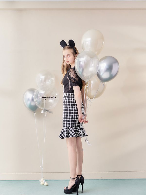 画像9: 【SALE!!】【即日発送】ブラックマウスコスプレ/ワンピースコスプレ【sugar nineハロウィン2点セット】【S-Lサイズ/1カラー】[OF01]