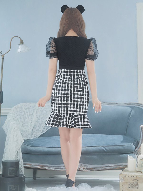 画像6: 【SALE!!】【即日発送】ブラックマウスコスプレ/ワンピースコスプレ【sugar nineハロウィン2点セット】【S-Lサイズ/1カラー】[HC03]