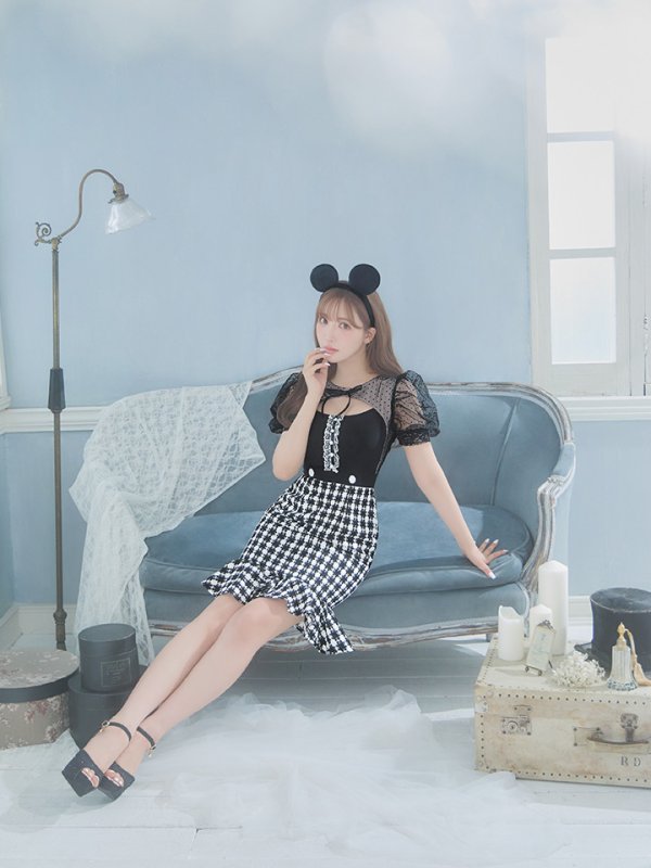 画像12: 【SALE!!】【即日発送】ブラックマウスコスプレ/ワンピースコスプレ【sugar nineハロウィン2点セット】【S-Lサイズ/1カラー】[HC03]