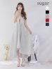 画像13: XS-Lサイズあり【Jessica/ジェシカ】ワンカラー/ バンテージ/ テールカット/ Aライン/ ワンピース/ マキシ丈/ キャバドレス【HC03】