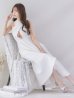 画像4: XS-Lサイズあり【Jessica/ジェシカ】ワンカラー/ バンテージ/ テールカット/ Aライン/ ワンピース/ マキシ丈/ キャバドレス【HC03】