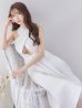 画像5: XS-Lサイズあり【Jessica/ジェシカ】ワンカラー/ バンテージ/ テールカット/ Aライン/ ワンピース/ マキシ丈/ キャバドレス【HC03】