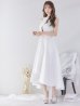 画像7: XS-Lサイズあり【Jessica/ジェシカ】ワンカラー/ バンテージ/ テールカット/ Aライン/ ワンピース/ マキシ丈/ キャバドレス【HC03】