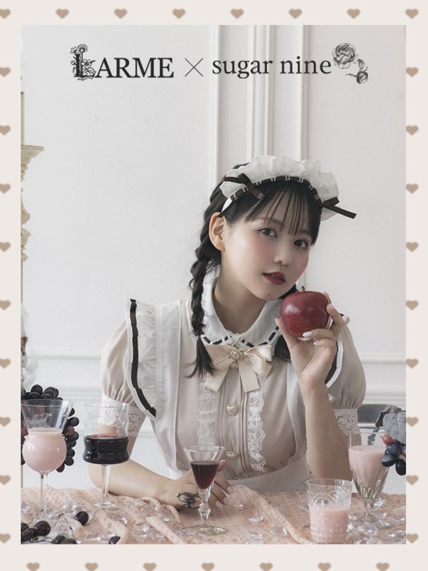 画像2: 【値下げ！】【即日発送】クラシカルメイドコスプレ【sugar nineハロウィン4点セット】【S-Lサイズ/2カラー】[YMT