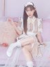 画像12: 【値下げ！】【即日発送】【ハロウィン】緩苺ちゃん着用 クラシカルメイドコスプレ 【コスプレ4点セット】【S-Lサイズ/2カラー】[YMT