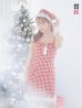 画像20: SALE!【サンタコス 4点セット】【XS-XLサイズ/2カラー】チェーンジップタイトドレスサンタコスプレ[YMT]