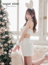 【即日発送】もこもこバニービジューセットアップサンタ【sugar nine サンタコス 8点セット】【XS-Mサイズ/1カラー】[YMT]