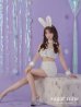画像3: 【即日発送】もこもこバニービジューセットアップサンタ【sugar nine サンタコス 8点セット】【XS-Mサイズ/1カラー】[YMT]