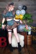 画像3: 【即日発送】レオパードメイド【マリームーン】【ハロウィンコスプレ9点セット】【フリーサイズ/1カラー】[YMT]