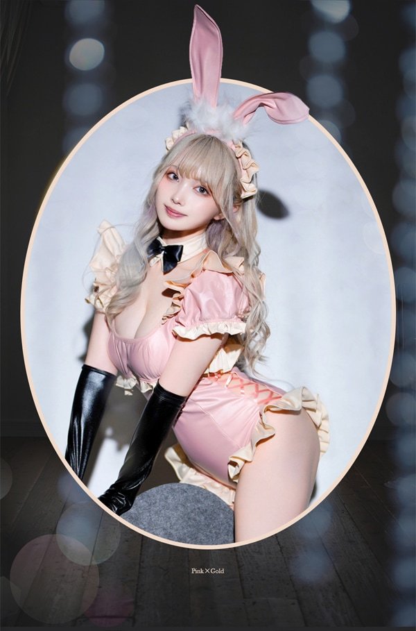 画像12: 【即日発送】フレンチメイドバニー【マリームーン】【ハロウィンコスプレ5点セット】【フリーサイズ/1カラー】[HC03]