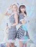 画像6: 【即日発送！】【sugar nine サンタコス 5点セット】【XS-XLサイズ/2カラー】ギンガムチェック セットアップフレアサンタコスプレ[YMT]