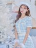 画像17: 【即日発送！】【サンタコス 4点セット】【S-Mサイズ/1カラー】ギンガムチェックフレアサンタコスプレ[YMT]