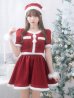 画像5: 【即日発送！】【サンタコス 5点セット】【XS-Lサイズ/2カラー】ラメツイードセットアップサンタ[YMT]