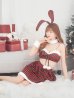 画像12: 【即日発送！】【サンタコス6点セット】【Fサイズ/1カラー】レッドチェックバニーサンタ[YMT][YMT]
