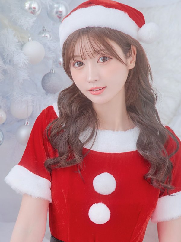 画像16: 【一部予約 / 11月上旬発送予定】【サンタコス 5点セット】【S-Lサイズ/2カラー】シンプルフレアサンタ[YMT]