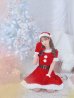 画像17: 【即日発送！】【サンタコス 5点セット】【S-Lサイズ/2カラー】シンプルフレアサンタ[YMT]