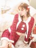 画像30: SALE!【サンタコス 6点セット】【XS-Lサイズ/1カラー】ツイードジャケットチェックセットアップサンタコスプレ[YMT]