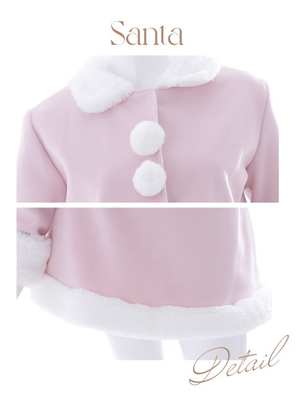 画像40: SALE!【サンタコス 4点セット】【S-Mサイズ/2カラー】ジャケットセットアップサンタ[YMT]