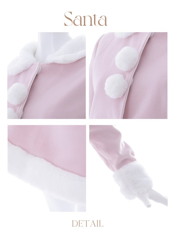 画像41: SALE!【サンタコス 4点セット】【S-Mサイズ/2カラー】ジャケットセットアップサンタ[YMT]