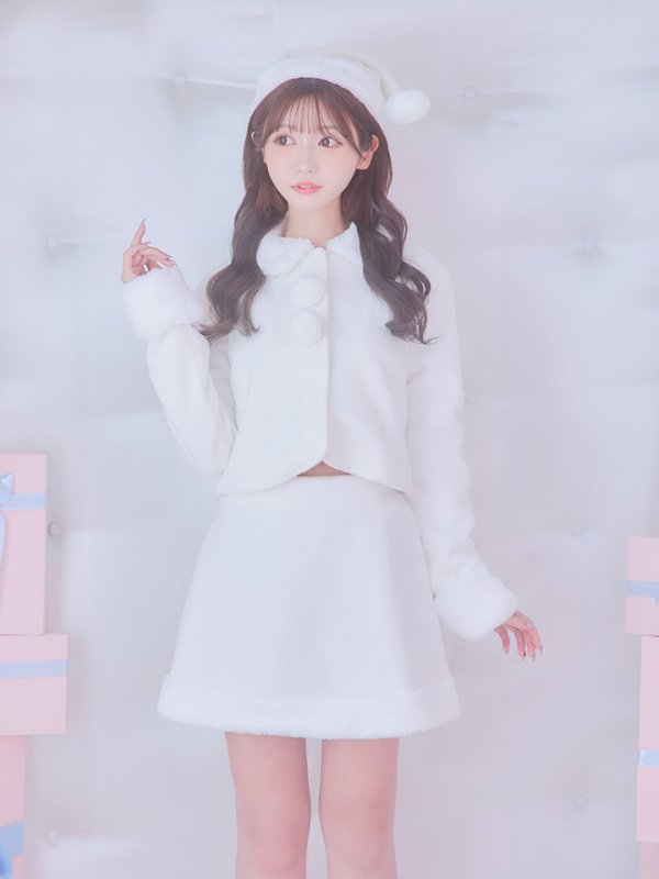 画像21: SALE!【サンタコス 4点セット】【S-Mサイズ/2カラー】ジャケットセットアップサンタ[YMT]