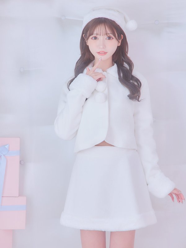 画像29: SALE!【サンタコス 4点セット】【S-Mサイズ/2カラー】ジャケットセットアップサンタ[YMT]