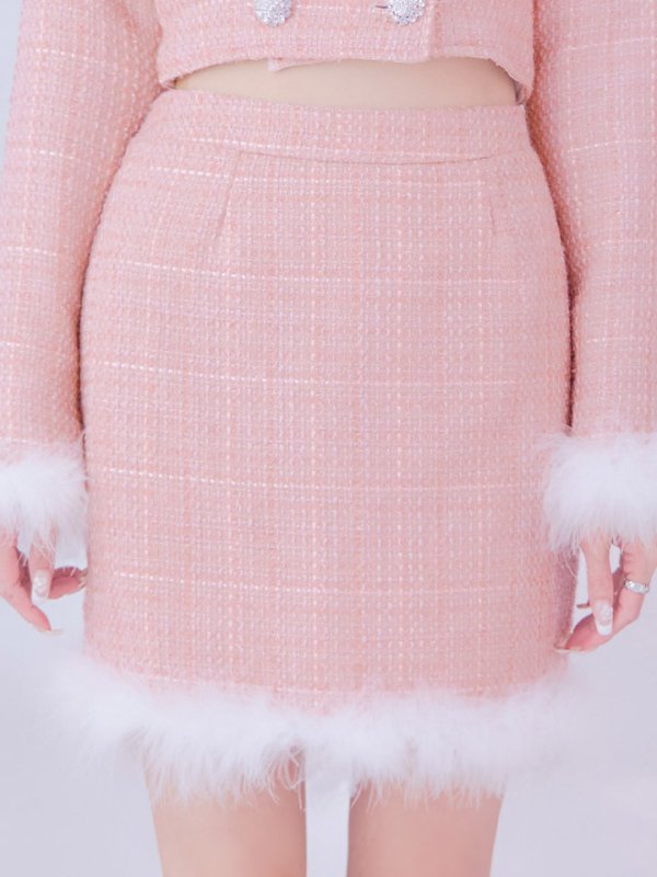 画像41: SALE!【サンタコス 3点セット】【XS-Lサイズ/2カラー】ロングスリーブツイードサンタコスプレ[YMT]