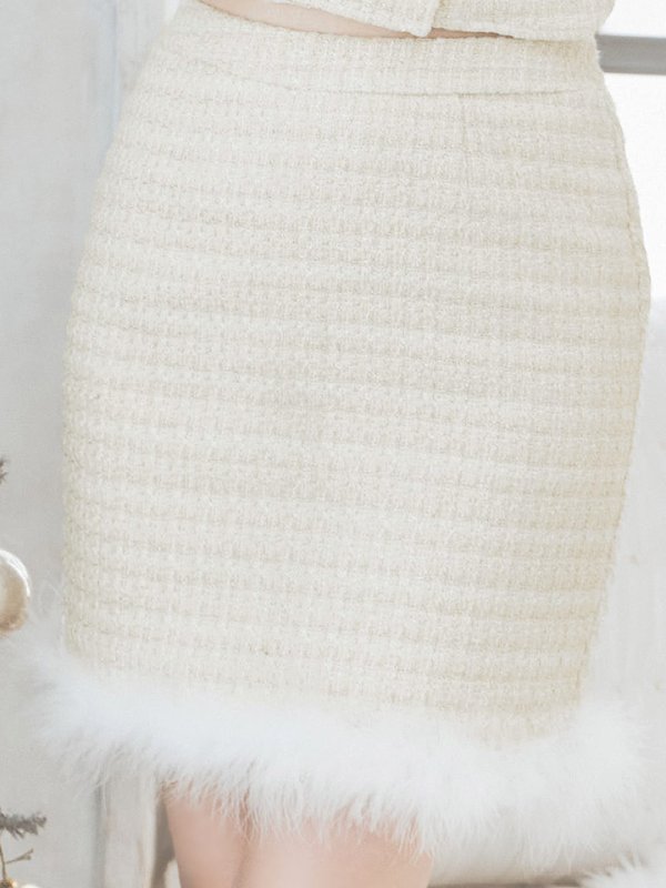 画像17: SALE!【サンタコス 3点セット】【XS-Lサイズ/2カラー】ロングスリーブツイードサンタコスプレ[YMT]