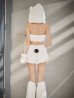 画像15: 【即日発送！】【サンタコス8点セット】【Fサイズ】もこもこシロクマセットアップ[YMT]
