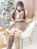 画像10: 【即日発送！】【サンタコス 6点セット】【S-Lサイズ/1カラー】セットアップフレアサンタ[YMT]
