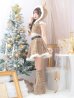 画像12: 【即日発送！】【サンタコス 6点セット】【S-Lサイズ/1カラー】セットアップフレアサンタ[YMT]