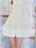 画像7: 【即日発送】【サンタコス 3点セット】【XS-XLサイズ/1カラー】オフショルダーシアーチュールフレアサンタコスプレ[YMT]
