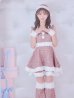 画像10: 即日発送!【サンタコス 5点セット】【S-Lサイズ/3カラー】ツイードチェック2段フレアスカートサンタコスプレ[YMT]