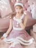 画像8: 即日発送!【サンタコス 5点セット】【S-Lサイズ/3カラー】ツイードチェック2段フレアスカートサンタコスプレ[YMT]