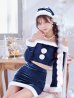 画像19: 【予約商品/11月下旬発送予定】【サンタコス 4点セット】【S-Lサイズ/2カラー】オフショルダーセットアップサンタコスプレ[OF01] (19)