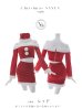 画像37: 【予約商品/11月下旬発送予定】【サンタコス 4点セット】【S-Lサイズ/2カラー】オフショルダーセットアップサンタコスプレ[OF01] (37)