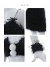 画像40: 【即日発送】【サンタコス 7点セット】【XS-Mサイズ/2カラー】バニーセットアップシャギーコスプレ[YMT]