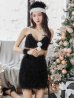 画像22: 【即日発送】【サンタコス 7点セット】【XS-Mサイズ/2カラー】バニーセットアップシャギーコスプレ[YMT]
