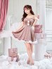 画像16: 【即日発送！】【サンタコス 5点セット】【XS-XLサイズ/3カラー】オフショルビジューリボンフレアサンタ[YMT]