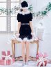 画像29: 【即日発送】【サンタコス 5点セット】【S-Mサイズ/2カラー】ベロアパールビジューサンタコスプレ[YMT]