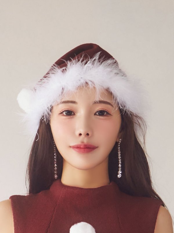 画像19: SALE!【サンタコス 4点セット】【S-Lサイズ/2カラー】リボン付きチュールロングスカートサンタコスプレ[YMT]