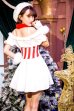 画像8: 【即日発送】【クリスマスコスプレ4点セット】【Malymoon/マリームーン】Cuteな雪だるまサンタコスプレ【フリーサイズ/1カラー】[YMT]