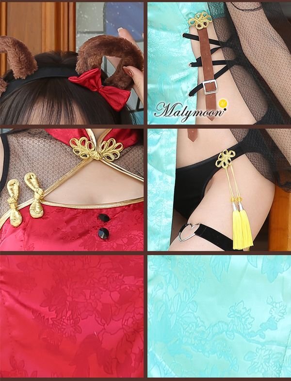 画像10: 【即日発送】チャイナベア《ハロウィンコスプレ5点セット》【Dreamy Doll/ドリーミードール】【フリーサイズ/1カラー】[HC03]