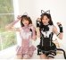 画像4: 【即日発送】キャットコスチューム/メイドコスプレ【マリームーン】【ハロウィンコスプレ8点セット】【2サイズ/2カラー】[HC02]