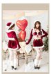 画像7: 【クリスマスコスプレ6点セット】【Malymoon/マリームーン】プリマレッドセクシーサンタセットアップ【フリーサイズ/1カラー】[OF03] (7)