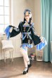 ブルー　モデル身長：155cm　着用サイズ：Fサイズ